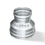 Конус CORAX 100/200, AISI 430/430, 0.5+0.5 - фото