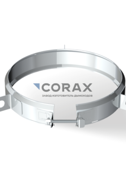 Хомут обжимной под растяжку_CORAX AISI 430/0.5 Ф 130