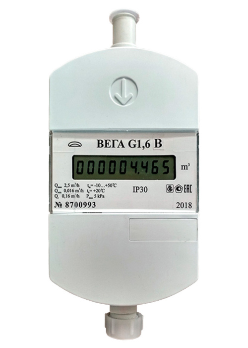 Счетчик газа ультразвуковой ВЕГА 1.6 B