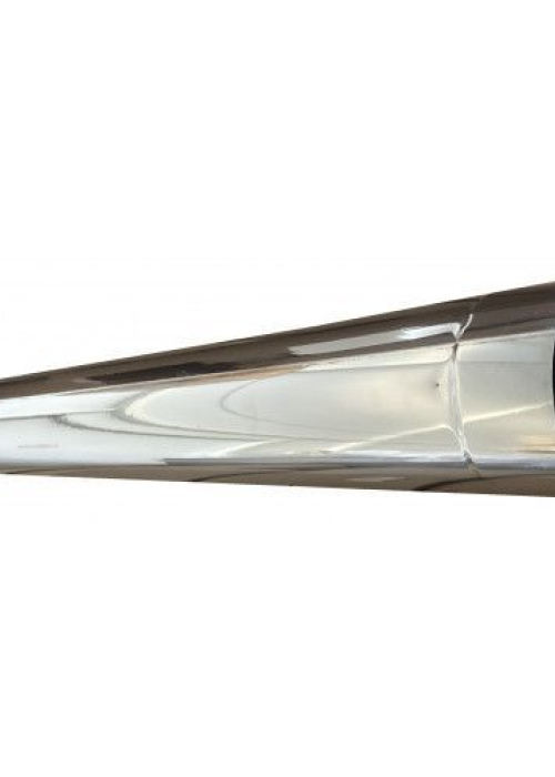 Удлинение коаксиального дымохода AISI 430/0.5 100/60 L=500