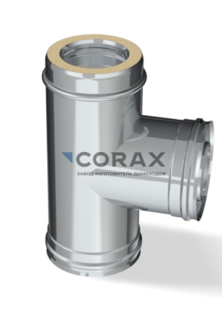 Сэндвич-тройник 90 CORAX 130x200 AISI 430 0,5/0,5 