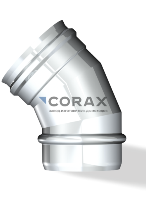 Отвод (колено) 135 CORAX AISI 430/0.5 Ф 125